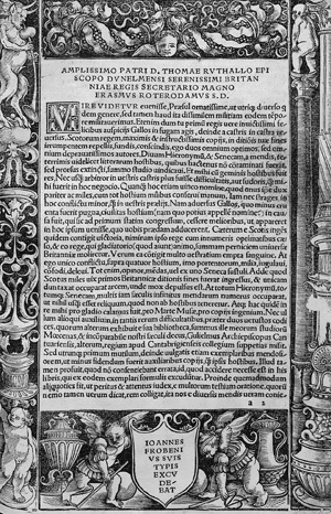 Lot 866, Auction  113, Seneca, Lucius Annaeus, Lucubrationes omnes. Ed. Erasmus von Rotterdam