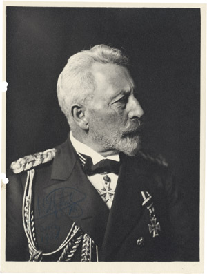 Lot 2298, Auction  113, Wilhelm II., Deutscher Kaiser, Brief 1909 und 10 signierte Beilagen