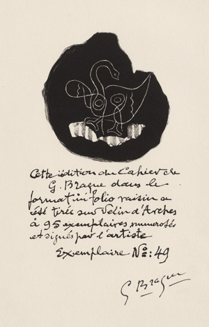 Lot 3044, Auction  113, Braque, Georges, Cahier 1916-1947