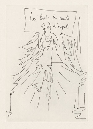 Lot 3084, Auction  113, Radiguet, Raymond und Cocteau, Jean - Illustr., Le bal du Comte d'Orgel