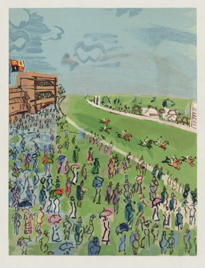 Lot 3110, Auction  113, La Varende, Jean de und Dufy, Raoul - Illustr., Les centaures et les jeux