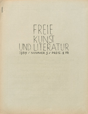 Lot 3127, Auction  113, Freie Kunst und Literatur, Nr. 3, 5 und 9