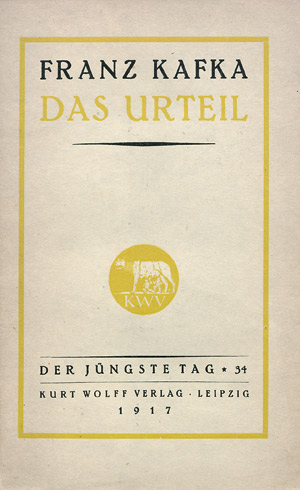 Lot 3271, Auction  113, Kafka, Franz, Das Urteil