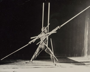 Lot 4085, Auction  113, Bauhaus, Triadic Ballet, Stick Dancer, costume by Oskar Schlemmer