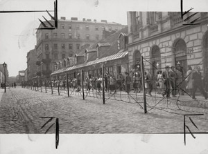 Lot 4343, Auction  113, Third Reich, Views of outer perimeter of Warsaw ghetto