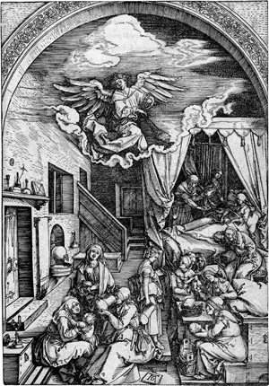 Lot 5084, Auction  113, Dürer, Albrecht, Die Geburt Mariens