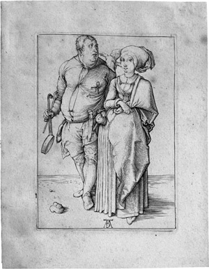 Lot 5105, Auction  113, Dürer, Albrecht, Der Koch und sein Weib