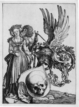 Lot 5109, Auction  113, Dürer, Albrecht, Wappen mit dem Totenkopf