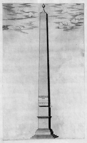 Lot 5141, Auction  113, Lafreri, Antonio, Der vatikanische Obelisk