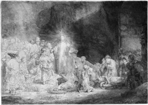 Lot 5211, Auction  113, Rembrandt Harmensz. van Rijn, Christus heilt die Kranken, genannt das Hundertguldenblatt