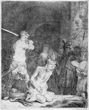 Lot 5214, Auction  113, Rembrandt Harmensz. van Rijn, Die Enthauptung Johannes des Täufers