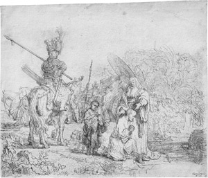 Lot 5216, Auction  113, Rembrandt Harmensz. van Rijn, Die Taufe des Kämmerers