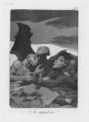 Lot 5321, Auction  113, Goya, Francisco de, Se repulen 
