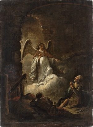 Lot 6027, Auction  113, Niederländisch, 1640. Befreiung des Heiligen Petrus durch einen Engel