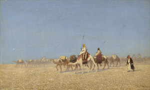 Lot 6105, Auction  113, Frère, Théodore, Karawane in der syrischen Wüste