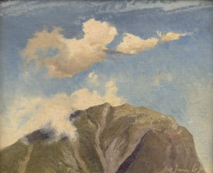 Lot 6110, Auction  113, Becker, August, Wolken über dem Ben Nevis in Schottland