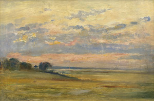 Lot 6127, Auction  113, Snell, James Herbert, Sonnenuntergang bei Cley next the Sea in Norfolk mit Blick auf das Meer
