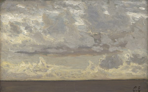 Lot 6165, Auction  113, Eicken, Elisabeth von, Wolkenstudien über der See