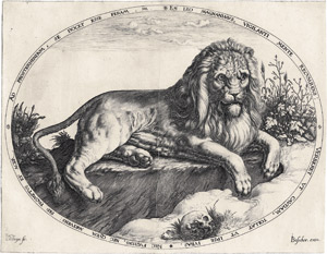 Lot 6378, Auction  113, Gheyn II, Jacques de, Der große Löwe