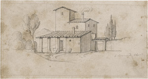 Lot 6740, Auction  113, Olivier, Friedrich, Italienisches Landhaus