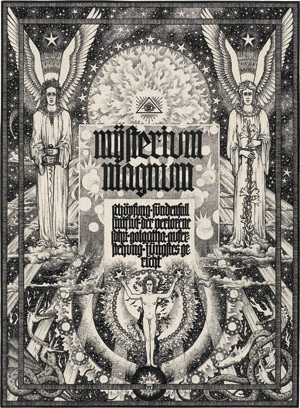 Lot 6907, Auction  113, Wöhler, Hermann, "Mysterium Magnum": Titelblatt