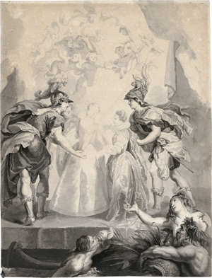 Lot 6959, Auction  113, Rubens, Peter Paul - nach, Der Austausch der beiden Prinzessinnen 