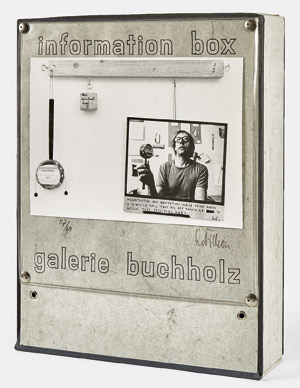 Lot 7107, Auction  113, Filliou, Robert, information box