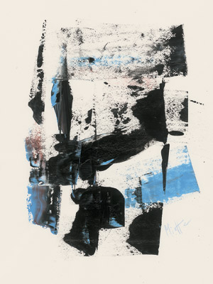 Lot 7314, Auction  113, Miotte, Jean, Abstrakte Komposition (blau)