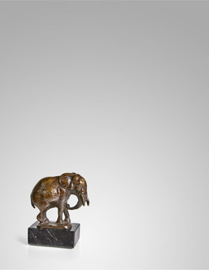 Lot 8359, Auction  113, Gaul, August, Elefant