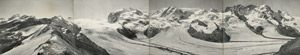 Lot 4071, Auction  114, Alpine Views, Panoramic view of the Gornergrat