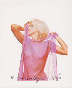 Lot 4365, Auction  114, Stern, Bert, "Marilyn Monroe Pink Scarf"