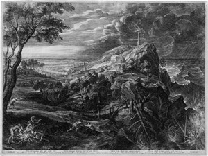 Lot 5034, Auction  114, Bolswert, Schelte Adams, Die Landschaft mit dem Schiffbruch des Aeneas