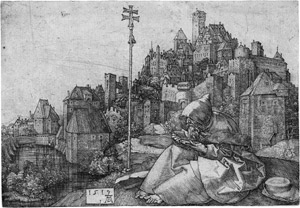Lot 5073, Auction  114, Dürer, Albrecht, Der hl. Antonius vor der Stadt
