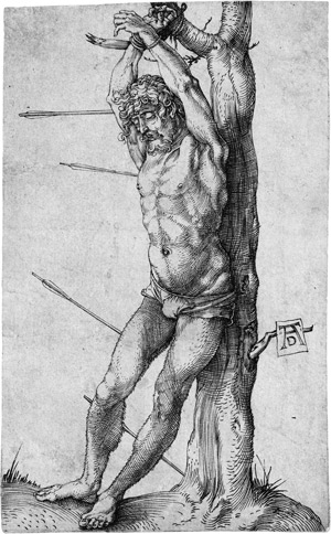 Lot 5076, Auction  114, Dürer, Albrecht, Der hl. Sebastian