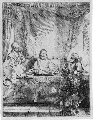 Lot 5171, Auction  114, Rembrandt Harmensz. van Rijn, Christus in Emmaus