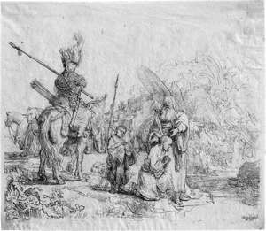 Lot 5172, Auction  114, Rembrandt Harmensz. van Rijn, Die Taufe des Kämmerers