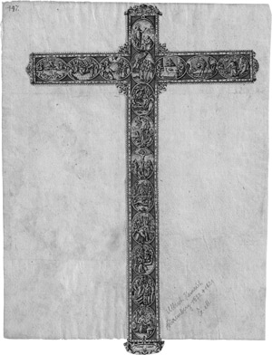 Lot 5206, Auction  114, Ulrich, Johann Heinrich, Kreuz mit Medaillondarstellungen aus dem Leben Christi