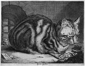 Lot 5216, Auction  114, Visscher, Cornelis, Die große Katze
