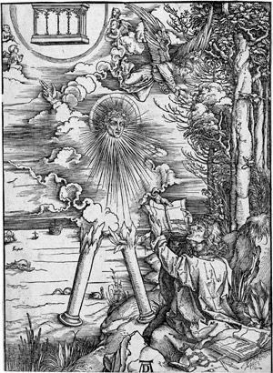 Lot 5324, Auction  114, Dürer, Albrecht, Johannes, das Buch verschlingend