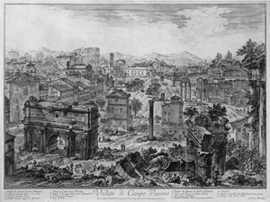 Lot 5489, Auction  114, Piranesi, Giovanni Battista, Veduta di Campo Vaccino