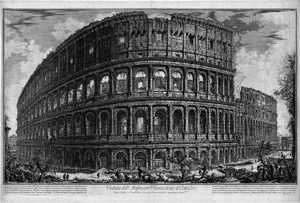 Lot 5491, Auction  114, Piranesi, Giovanni Battista, Veduta dell'Anfiteatro Flavio, detto il Colosseo