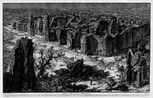 Lot 5493, Auction  114, Piranesi, Giovanni Battista, Rovine delle Terme Antoniane