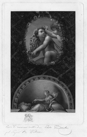 Lot 5596, Auction  114, Toschi, Paolo, Bilderzyklus nach den Fresken Correggios im Kloster San Paolo und Stiche nach anderen Meistern