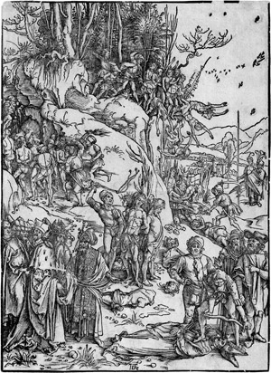 Lot 5691, Auction  114, Dürer, Albrecht, Marter der Zehntausend von Nikomedien