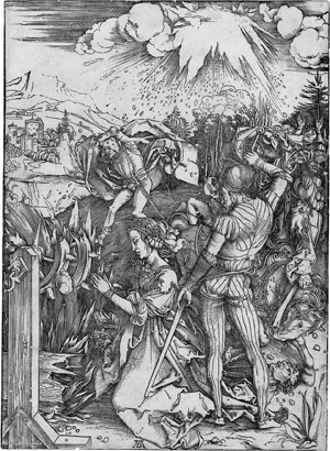 Lot 5693, Auction  114, Dürer, Albrecht, Enthauptung der hl. Katharina