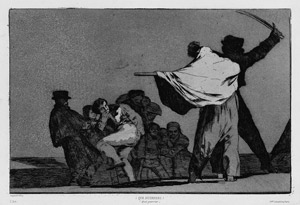 Lot 5729, Auction  114, Goya, Francisco de, Disparate Conocido (Que Guerrero!)