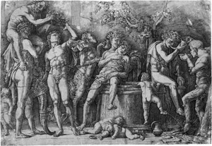 Lot 5773, Auction  114, Mantegna, Andrea, Bacchanal mit Weinpresse