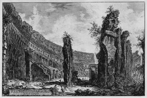 Lot 5804, Auction  114, Piranesi, Giovanni Battista, Veduta dell'interno dell'Anfiteatro Flavio detto il Colosseo