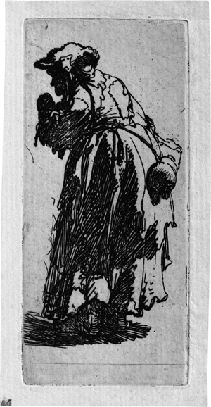 Lot 5817, Auction  114, Rembrandt Harmensz. van Rijn, Die Alte mit der Kürbisflasche