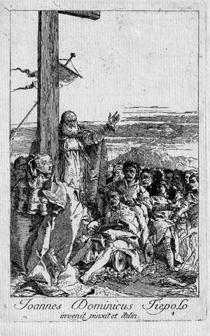 Lot 5843, Auction  114, Tiepolo, Giovanni Domenico, Die Hll. Helena und Makarios finden das wahre Kreuz